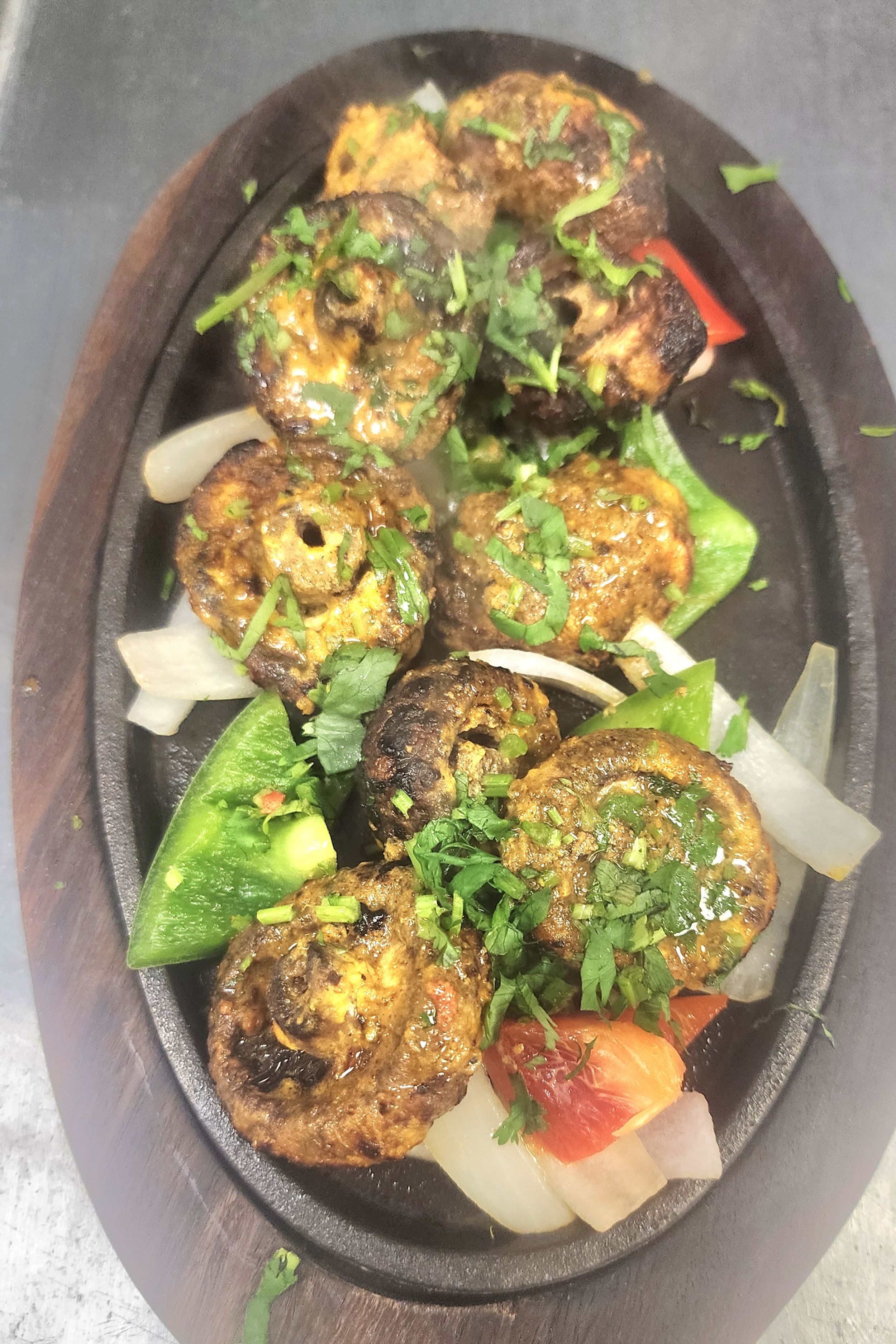 MUSHROOM KEBAB