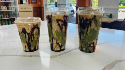 Dubai chocolate latte 