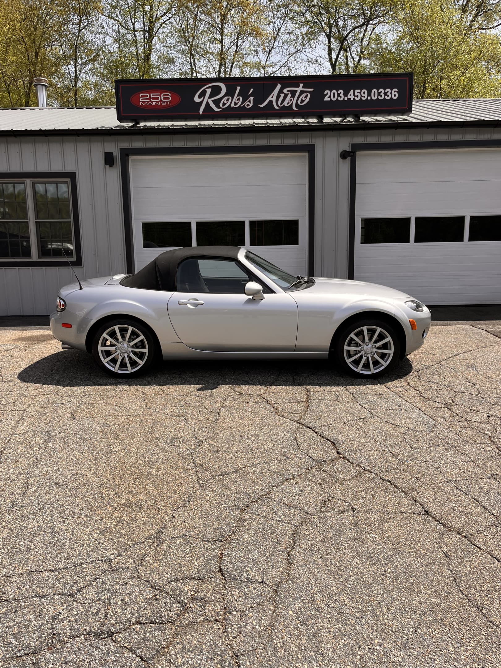 NEW ARRIVAL!! 2006 MAZDA MX-5 MIATA TOURING!! One owner car! Heated leather seats, 6 disc BOSE STEREO, 6 speed and much more! ELDERLY OWNED! Comes with all records, books and keys! ONLY 10,196 miles!! Clean carfax!! Convertible season is here!! Won’t last at only $15,900!!