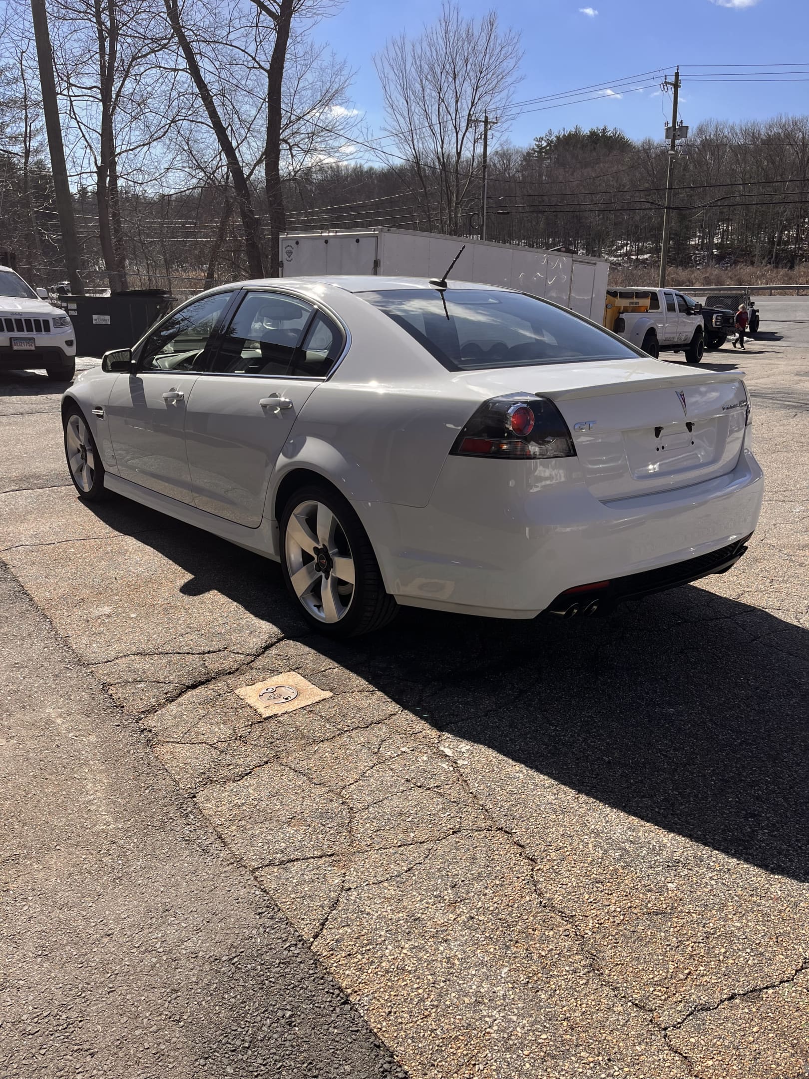 NEW ARRIVAL!! 2009 Pontiac G8 GT!!! One owner car!! Clean carfax!! ONLY 6,474 miles!! Yes not a misprint!! 6,474 miles! Pristine Condition! 6.0l V8!! Leather, heated seats!! All keys and books!! One of a kind!! Won’t last at $25,900!!