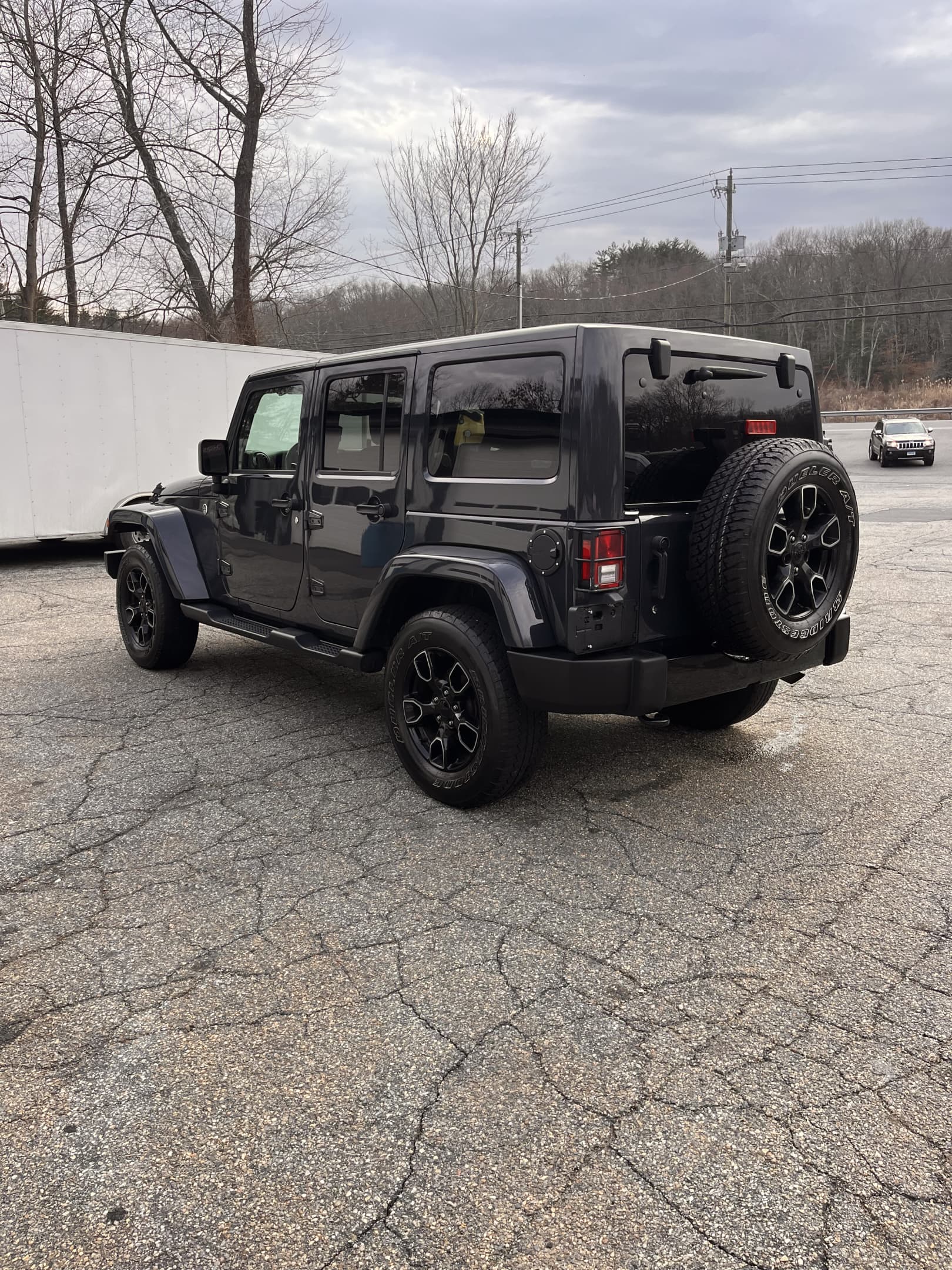 NEW ARRIVAL!!! 2018 JEEP UNLIMITED ALTITUDE!!! One owner car!! Loaded with heated leather seats, alpine 9 speakers with all weather subwoofer, power bulge hood, body color freedom hardtop, premium black sunrider soft top, hard top headliner, Bluetooth, backup camera and much more!! Best of all ONLY 39k miles!!! Won’t last at only $28,900!!