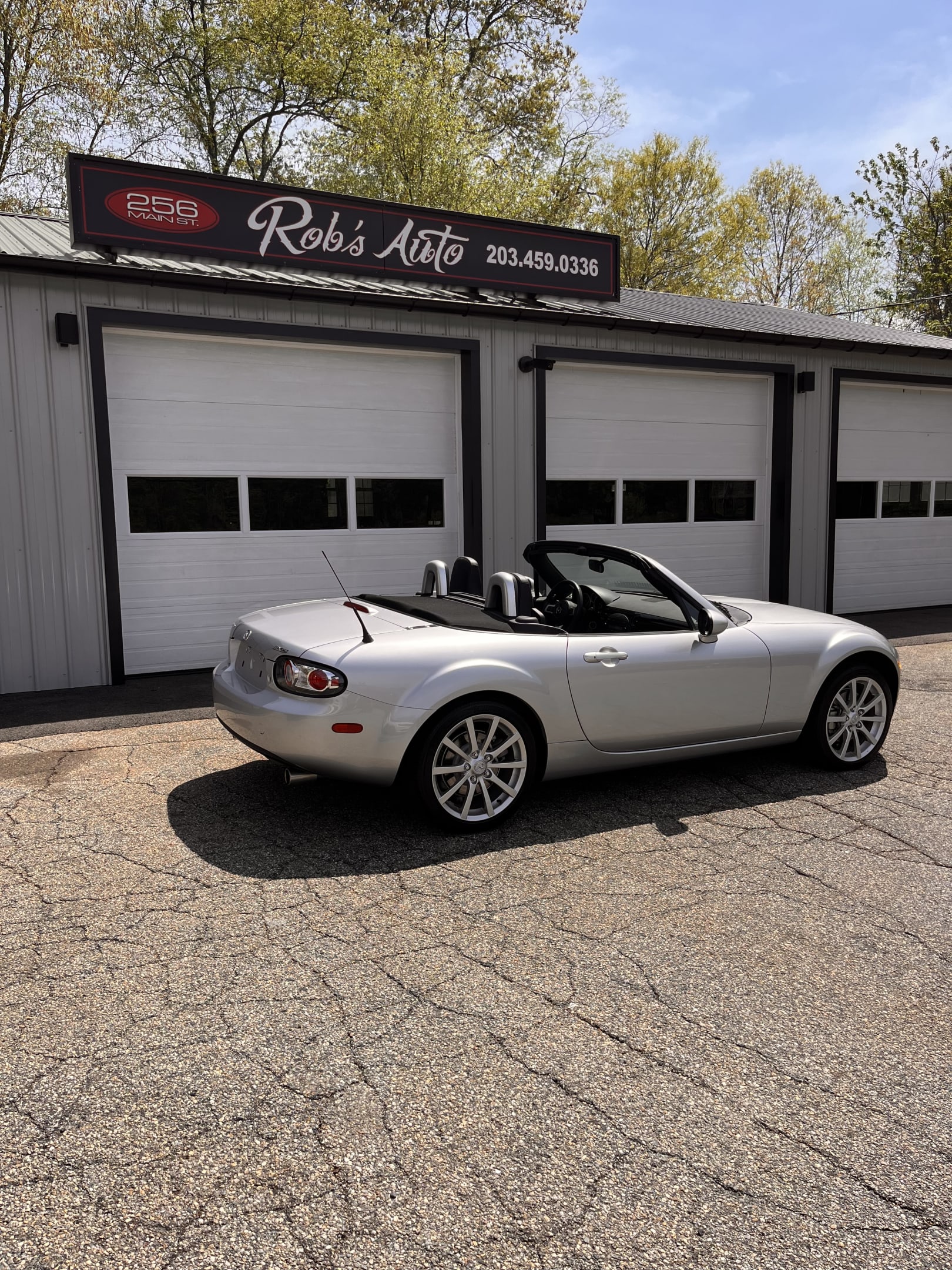 NEW ARRIVAL!! 2006 MAZDA MX-5 MIATA TOURING!! One owner car! Heated leather seats, 6 disc BOSE STEREO, 6 speed and much more! ELDERLY OWNED! Comes with all records, books and keys! ONLY 10,196 miles!! Clean carfax!! Convertible season is here!! Won’t last at only $15,900!!