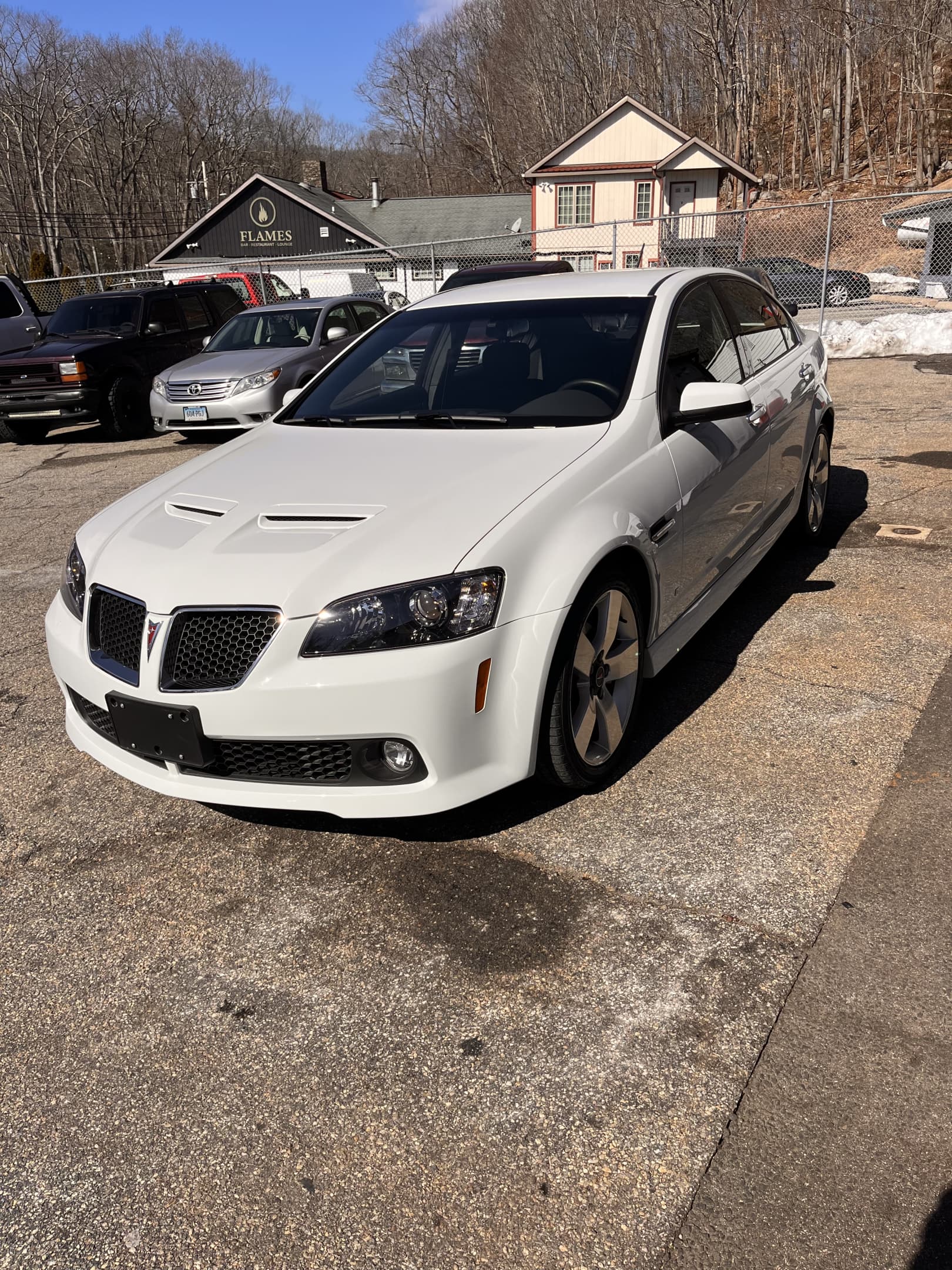 NEW ARRIVAL!! 2009 Pontiac G8 GT!!! One owner car!! Clean carfax!! ONLY 6,474 miles!! Yes not a misprint!! 6,474 miles! Pristine Condition! 6.0l V8!! Leather, heated seats!! All keys and books!! One of a kind!! Won’t last at $25,900!!