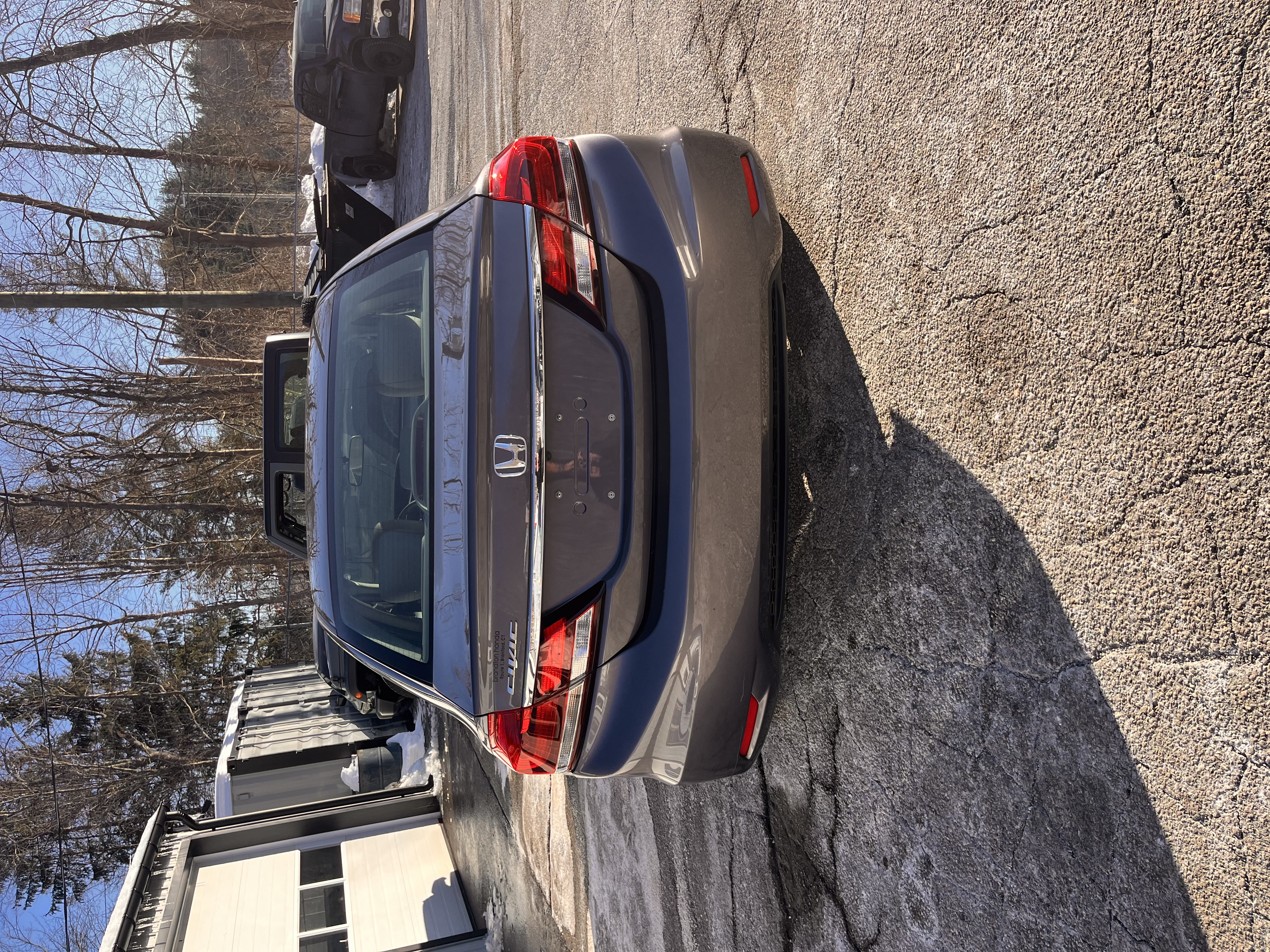 NEW ARRIVAL!!! A real diamond in the rough!! 2015 HONDA CIVIC EX-L!!! Heated leather seats, moonroof, backup camera, Honda sensing and much more!! ONLY 33,800 miles!! NOT A MISPRINT 33,800 miles! One of the most reliable cars on the road!! Why buy new?!? Won’t last at $16,900!!!