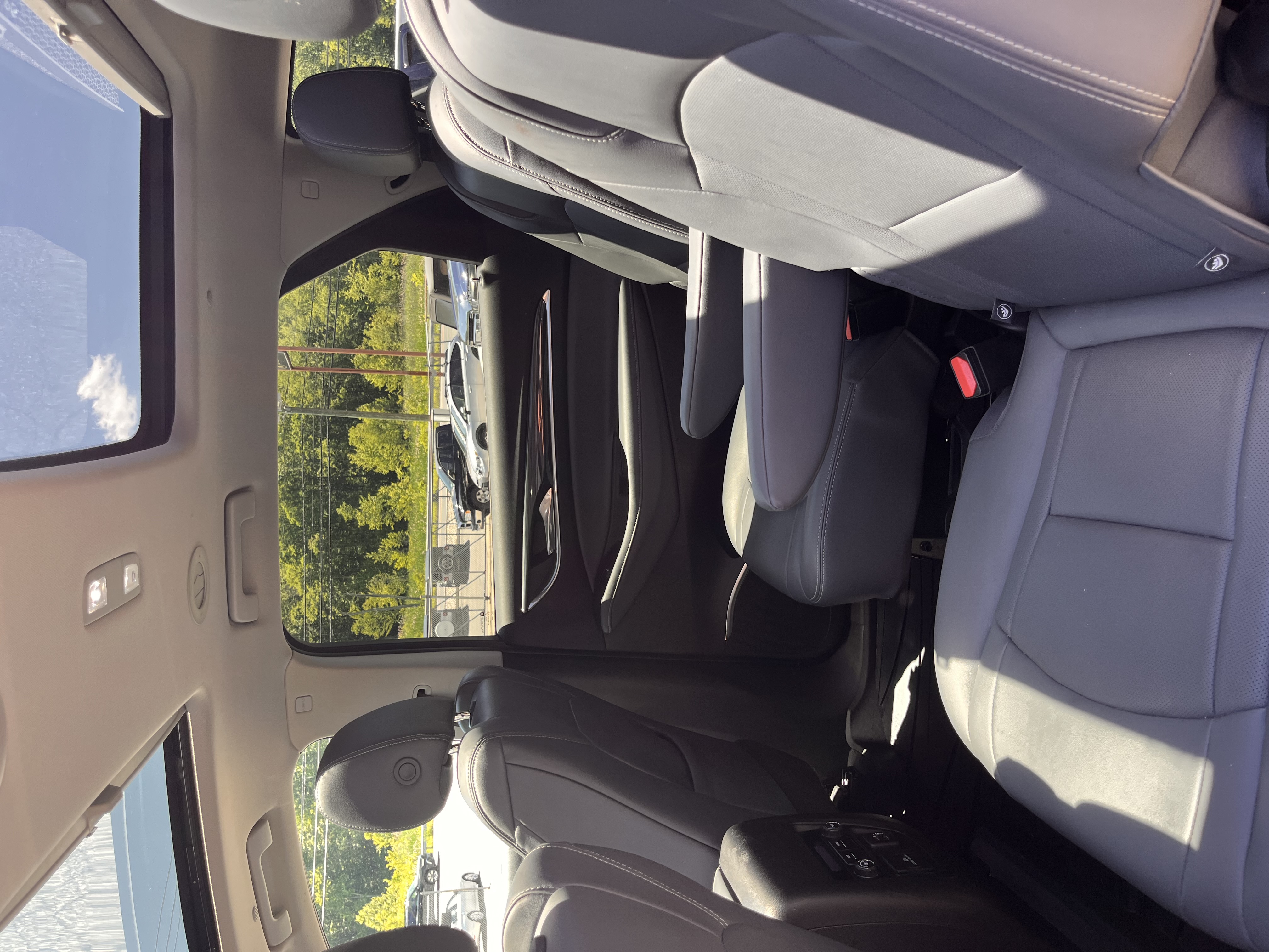 NEW ARRIVAL!!! 2021 BUICK ENCLAVE ESSENCE!!! Clean carfax!! ONLY 59k miles!! Loaded with heated leather seats, heated steering wheel, dual moonroofs, second row captains chairs, third row, 20” wheels, remote start and much much more! AWD!! Priced thousands under retail at only $22,900!!! Won’t last!!