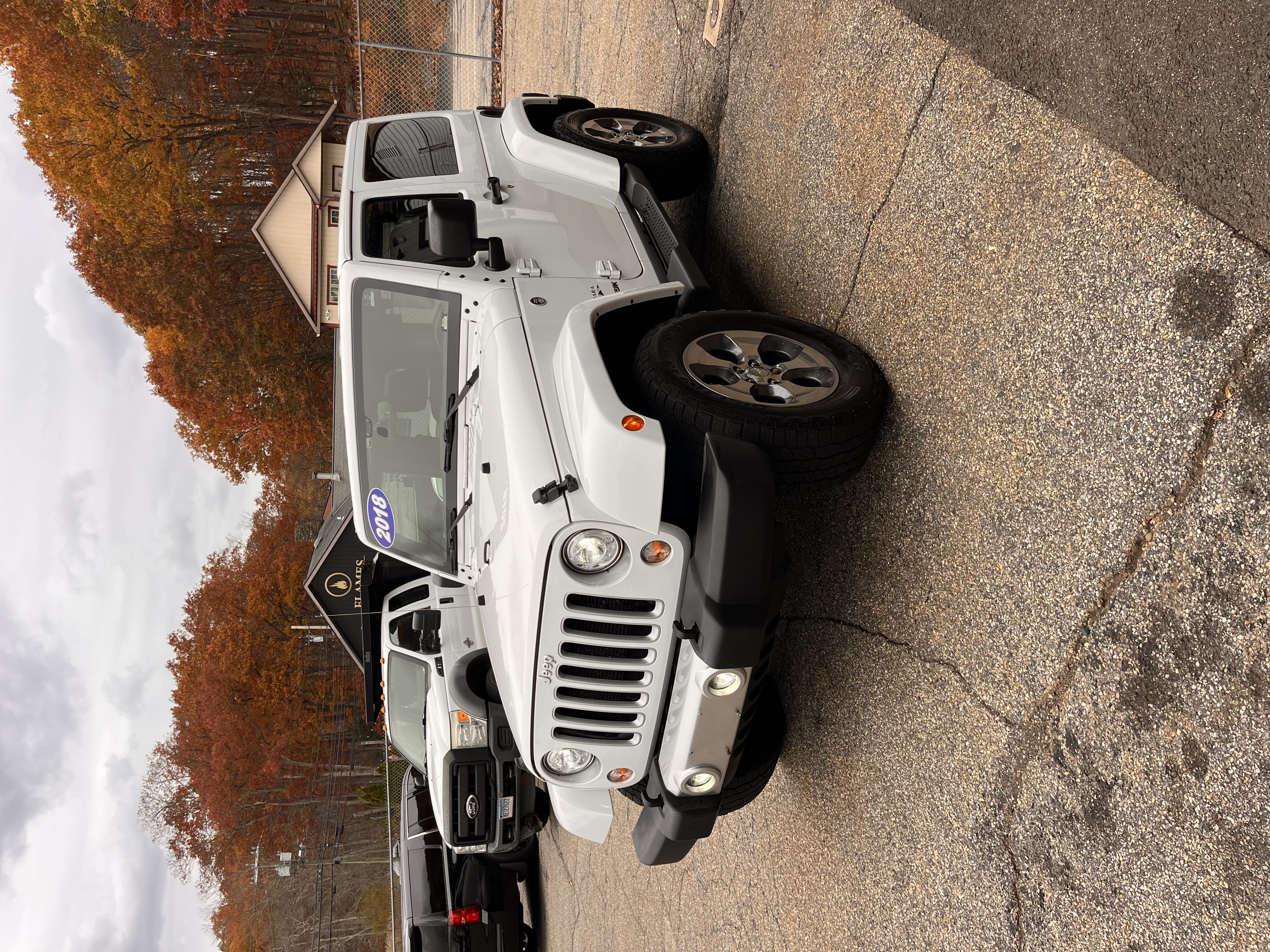 NEW ARRIVAL!!! 2018 JEEP WRANGLER JK SAHARA!! Clean carfax!! All the right options! Body color matching 3 piece hardtop, alpine premium 9 speaker system with all weather subwoofer, Bluetooth, remote start and much more!! 110k miles! Runs and drives like new. Won’t last at $17,900! Unlimited miles extended warranty available!!
