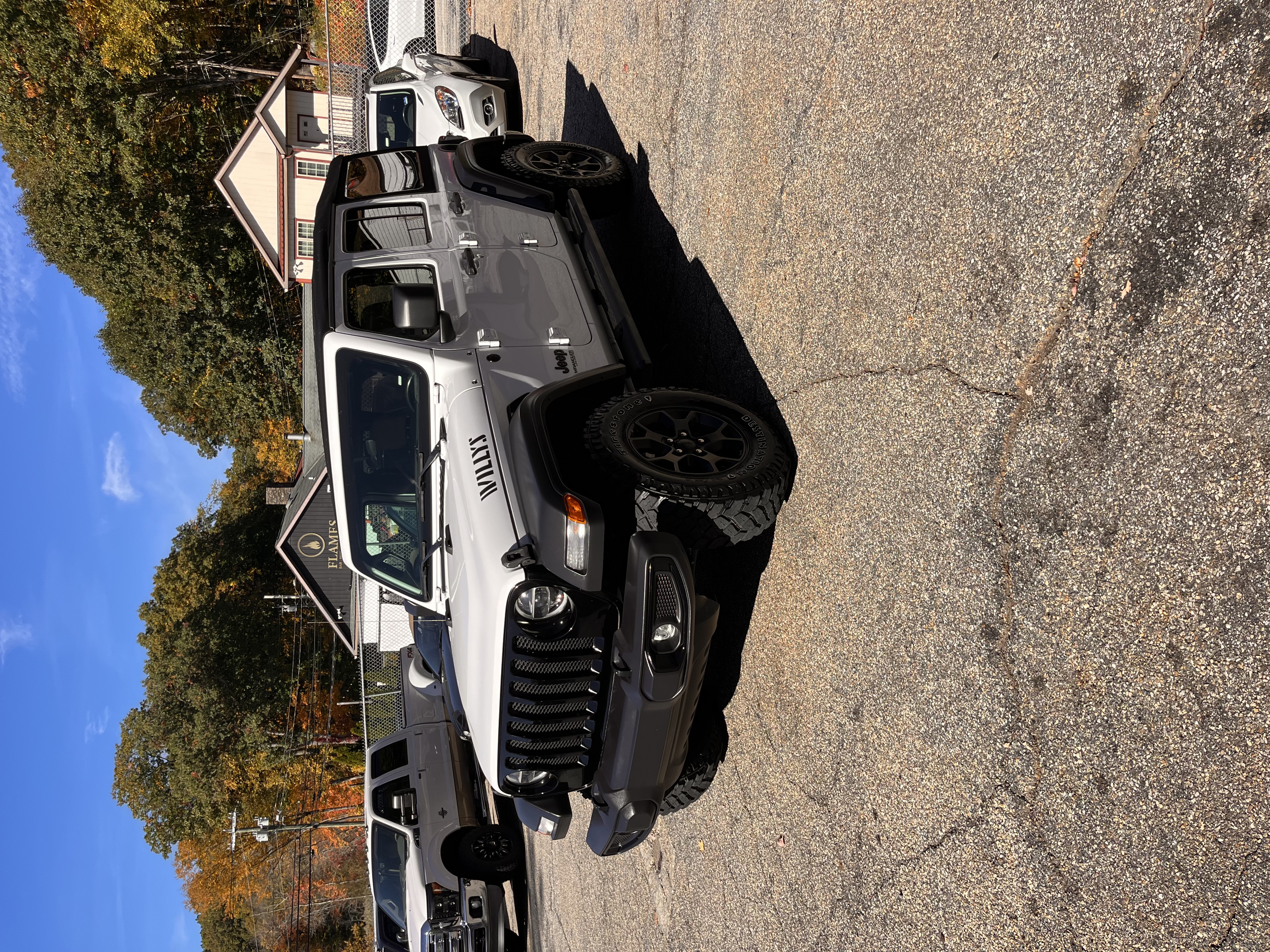 NEW ARRIVAL!!! 2021 JEEP WRANGLER UNLIMITED WILLYS!!! Absolutely gorgeous!! One owner jeep! Tech package with Apple CarPlay and google android!! Safely group with blindspot and rear park assist backup camera, Bluetooth and much more! Best part ONLY 49k miles! Priced below retail at $25,900!! Won’t last!!