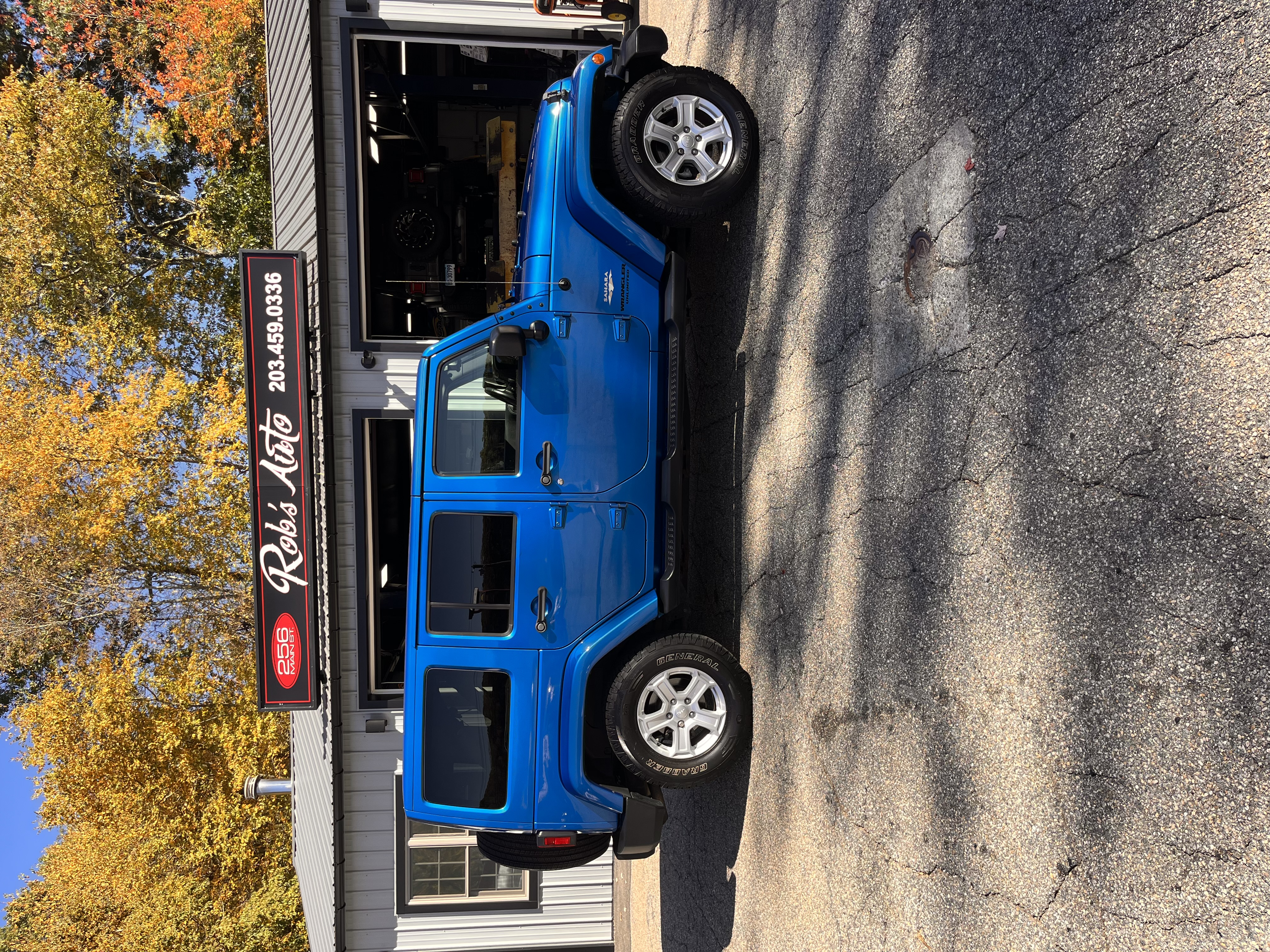 NEW ARRIVAL!!! 2015 JEEP WRANGLER UNLIMITED SAHARA!! Clean carfax! Loaded with remote start, alpine stereo, heated leather seats, body color match hardtop, Bluetooth and more! With ONLY 79,400 miles it’s not even broken in yet! Won’t last at ONLY $17,900!!!