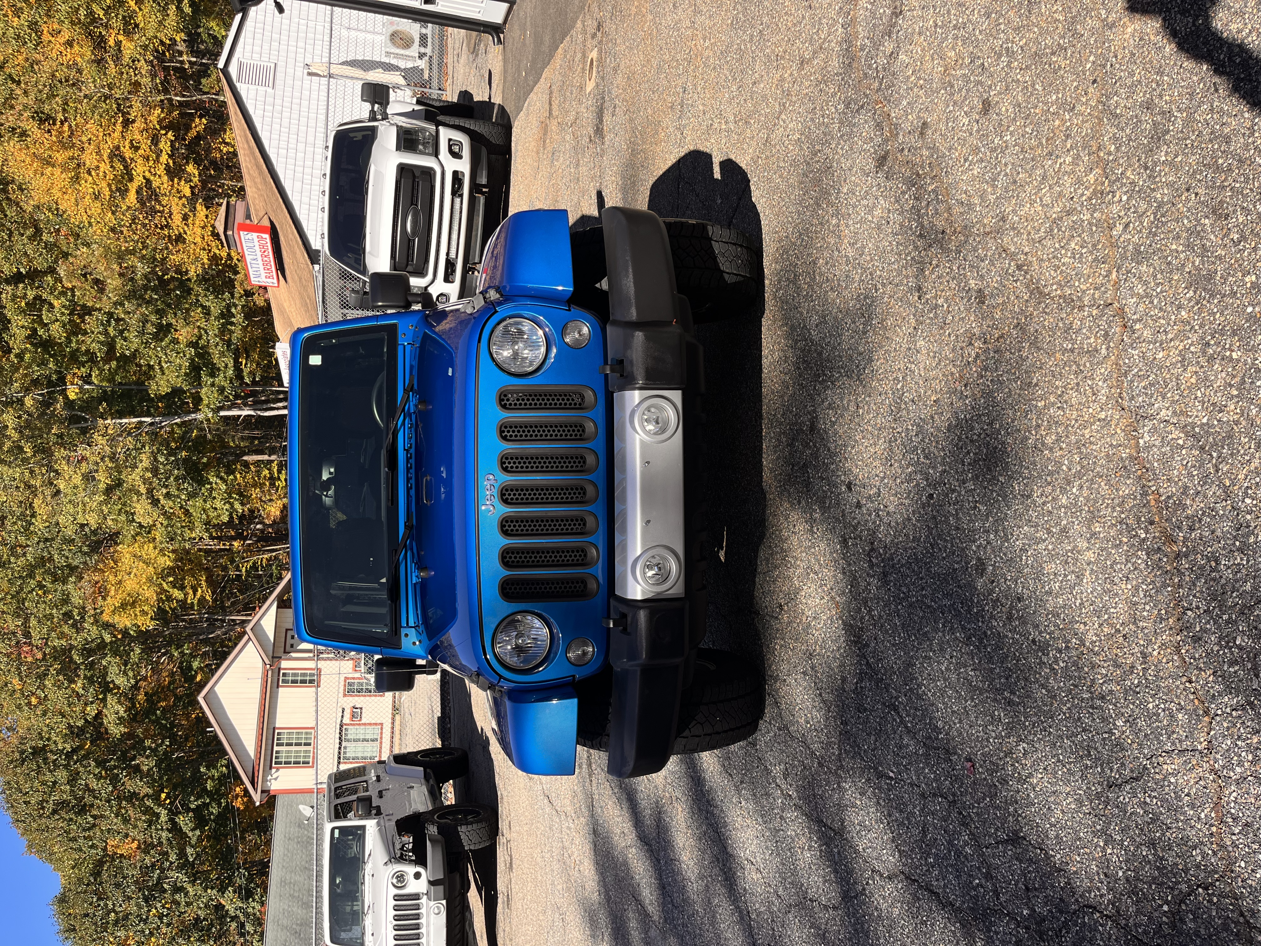 NEW ARRIVAL!!! 2015 JEEP WRANGLER UNLIMITED SAHARA!! Clean carfax! Loaded with remote start, alpine stereo, heated leather seats, body color match hardtop, Bluetooth and more! With ONLY 79,400 miles it’s not even broken in yet! Won’t last at ONLY $17,900!!!