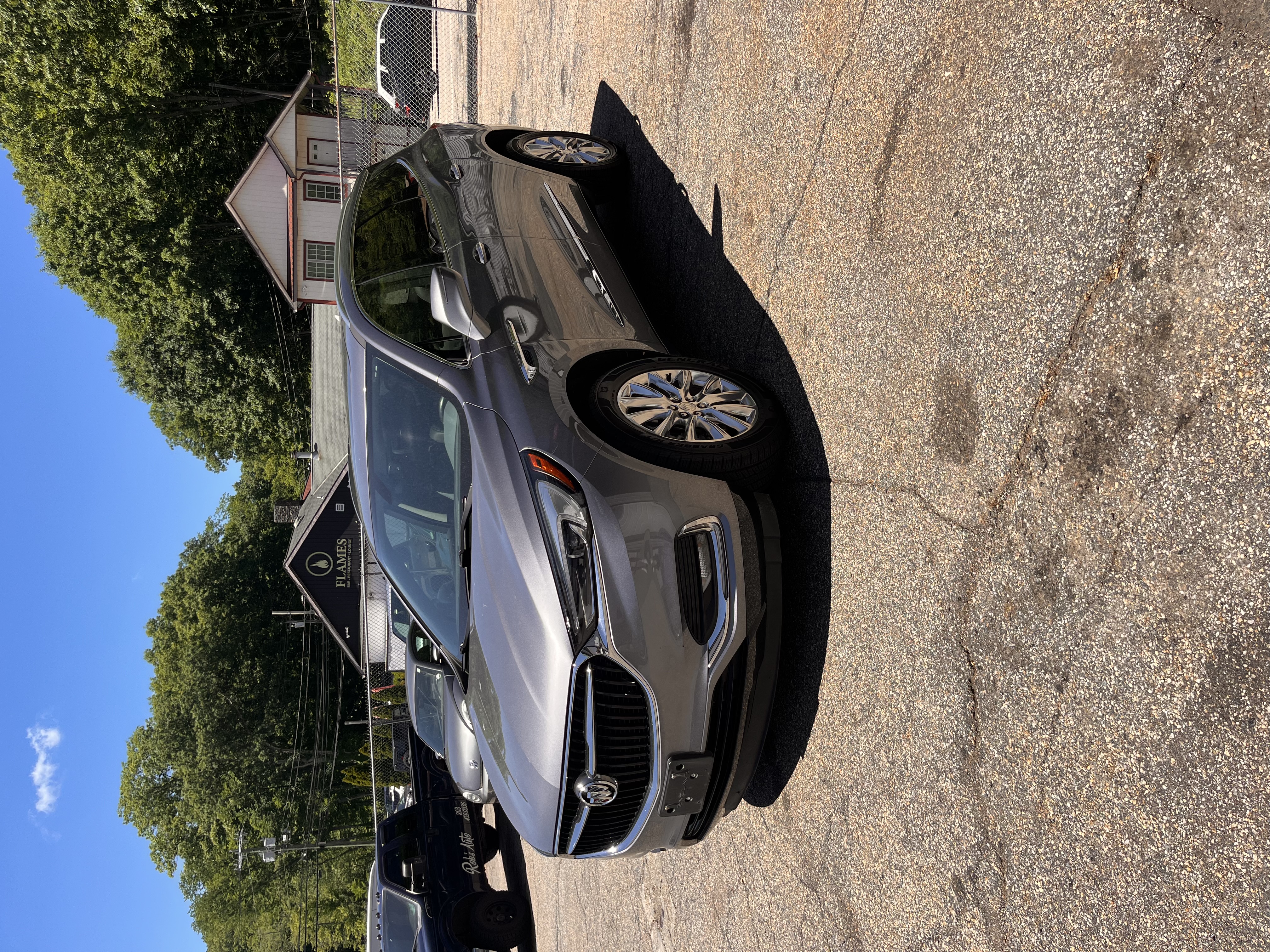 NEW ARRIVAL!!! 2021 BUICK ENCLAVE ESSENCE!!! Clean carfax!! ONLY 59k miles!! Loaded with heated leather seats, heated steering wheel, dual moonroofs, second row captains chairs, third row, 20” wheels, remote start and much much more! AWD!! Priced thousands under retail at only $22,900!!! Won’t last!!