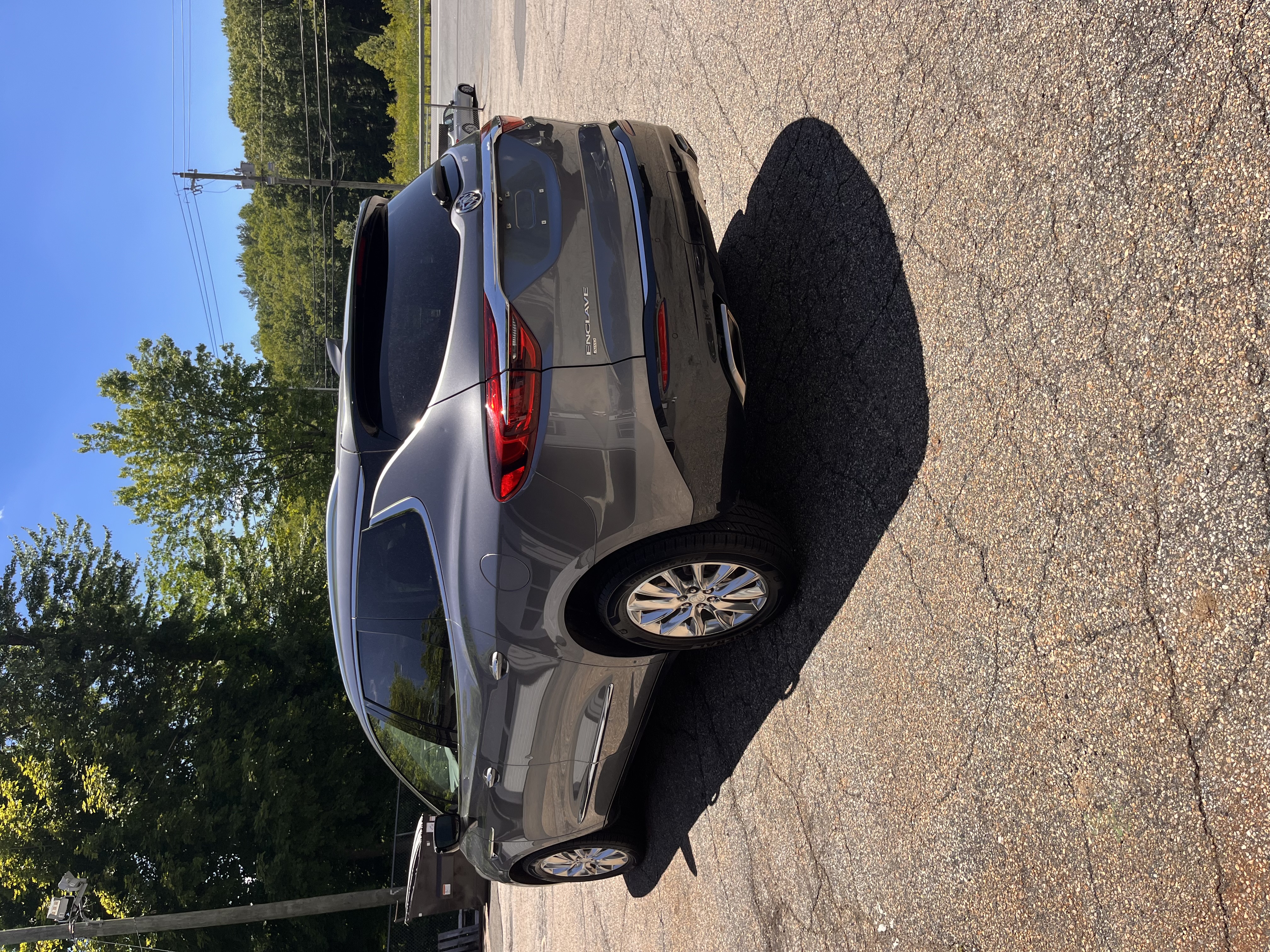 NEW ARRIVAL!!! 2021 BUICK ENCLAVE ESSENCE!!! Clean carfax!! ONLY 59k miles!! Loaded with heated leather seats, heated steering wheel, dual moonroofs, second row captains chairs, third row, 20” wheels, remote start and much much more! AWD!! Priced thousands under retail at only $22,900!!! Won’t last!!