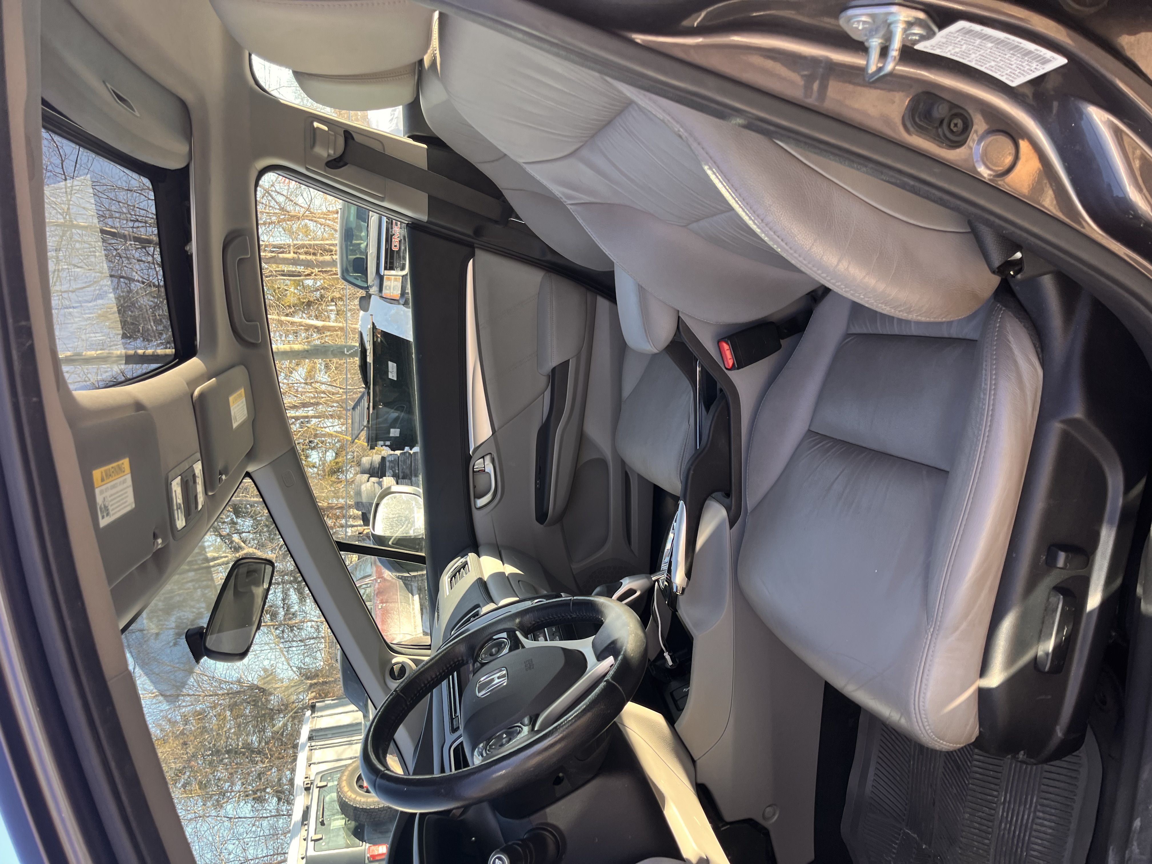 NEW ARRIVAL!!! A real diamond in the rough!! 2015 HONDA CIVIC EX-L!!! Heated leather seats, moonroof, backup camera, Honda sensing and much more!! ONLY 33,800 miles!! NOT A MISPRINT 33,800 miles! One of the most reliable cars on the road!! Why buy new?!? Won’t last at $16,900!!!