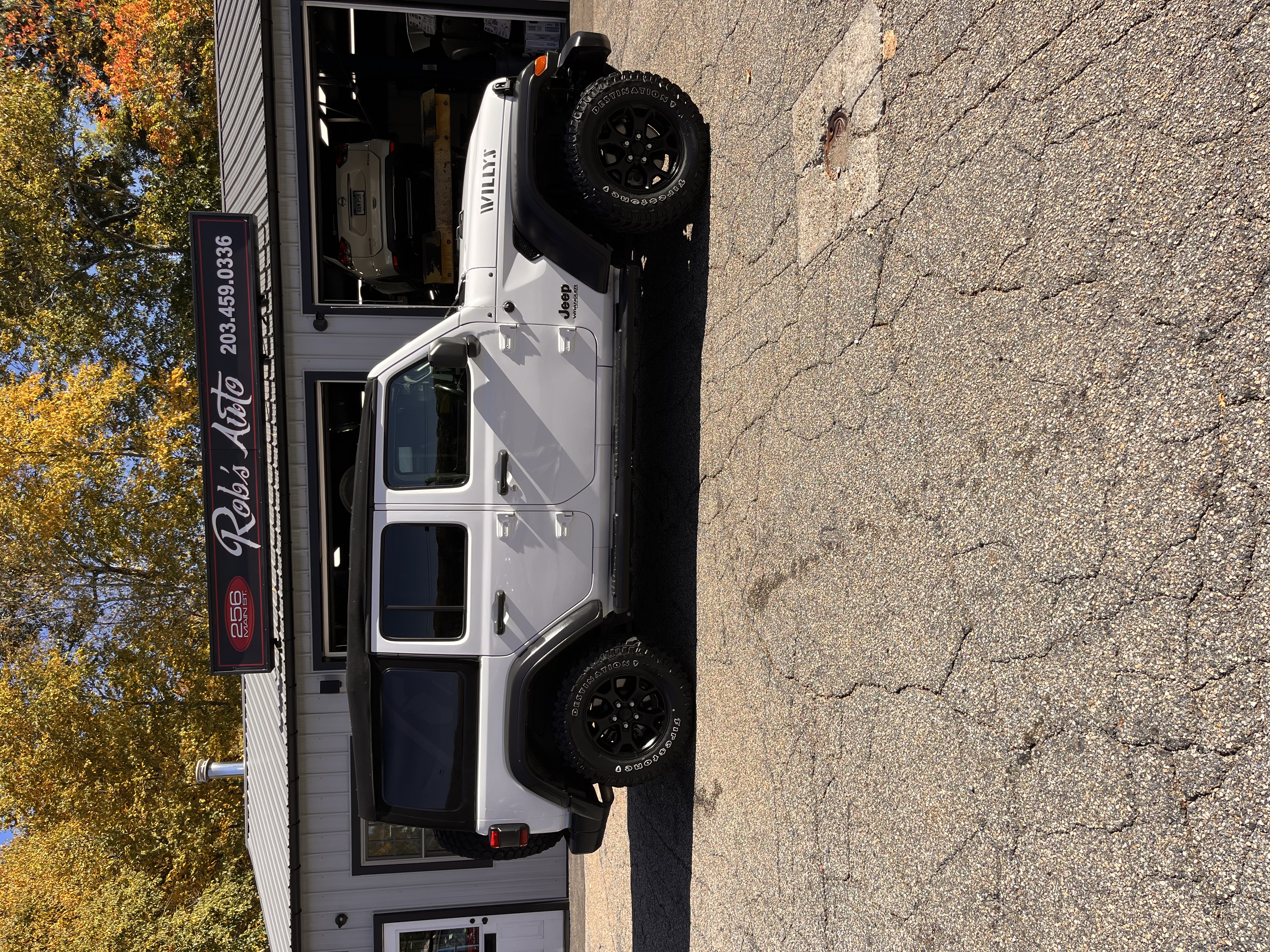 NEW ARRIVAL!!! 2021 JEEP WRANGLER UNLIMITED WILLYS!!! Absolutely gorgeous!! One owner jeep! Tech package with Apple CarPlay and google android!! Safely group with blindspot and rear park assist backup camera, Bluetooth and much more! Best part ONLY 49k miles! Priced below retail at $25,900!! Won’t last!!