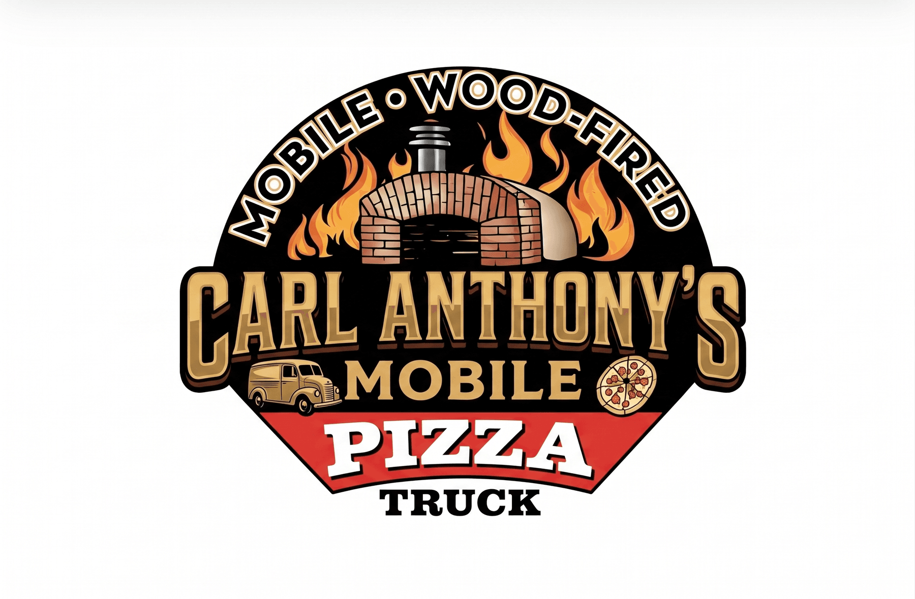 CARL ANTHNONY'S  WOOD FIRED PIZZA TRUCK image 1