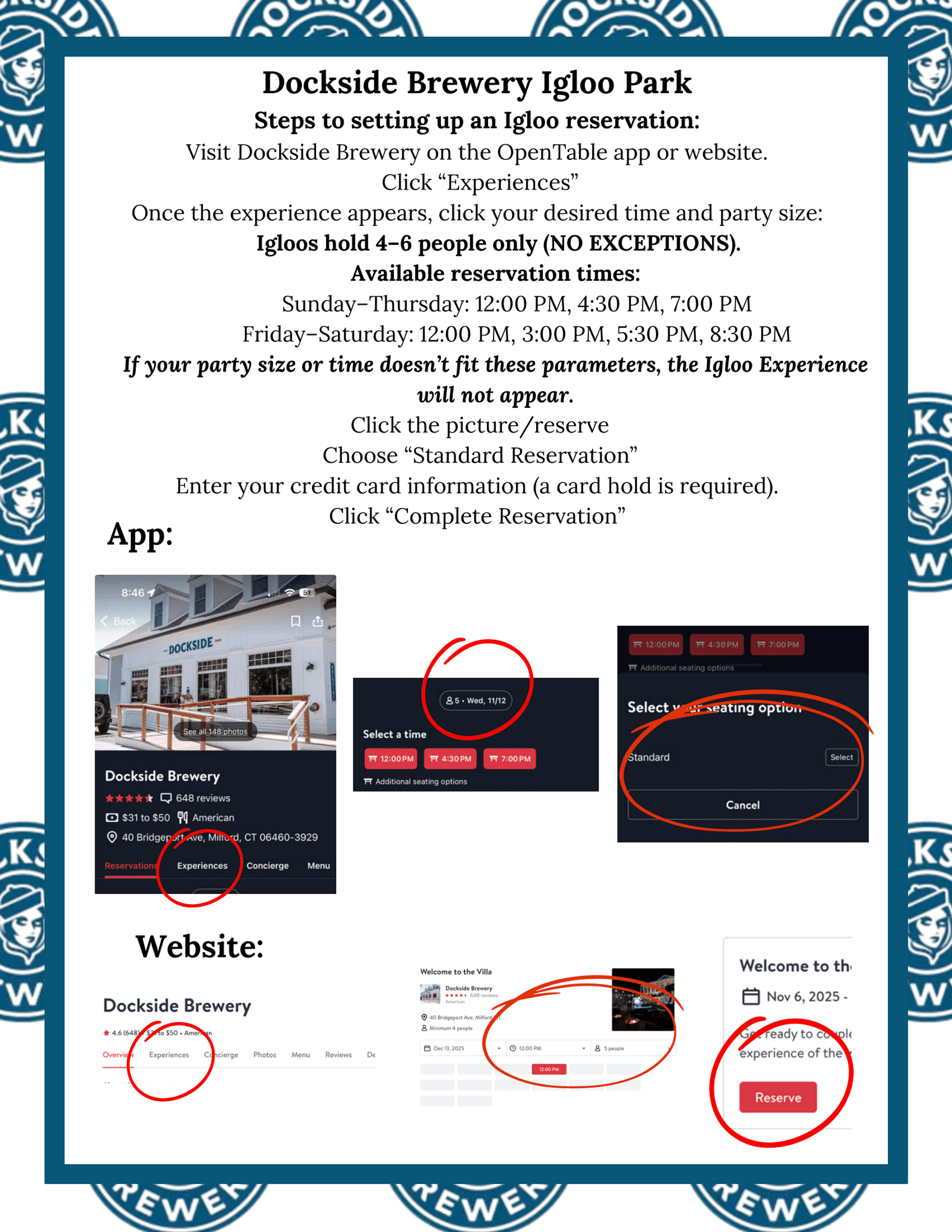 Dockside Brewery Igloo Park